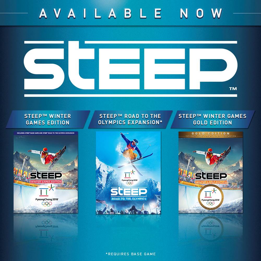 Steep Winter Games Playstation 4 PS4 PS4 Ubisoft Sking Snowboarding - Brand  New 887256025151