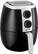 Angle. Gourmia - 4.5 qt. Analog Air Fryer - Black/Silver.