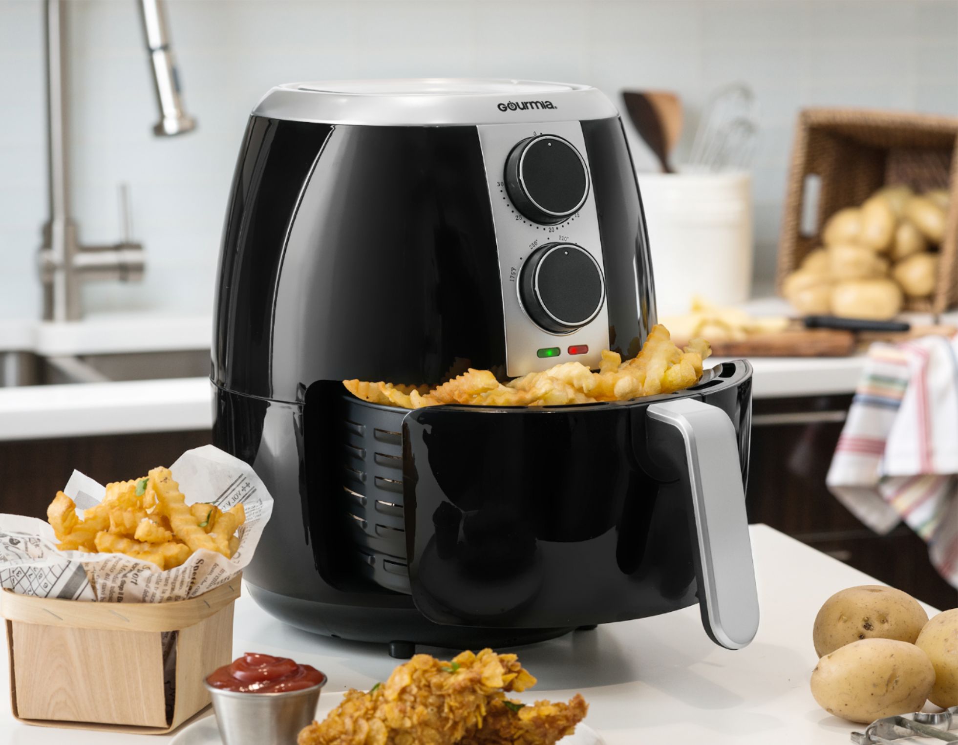 I tested griller function of this new Gourmia air fryer, griddle, gril