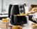 Alt View 12. Gourmia - 4.5 qt. Analog Air Fryer - Black/Silver.