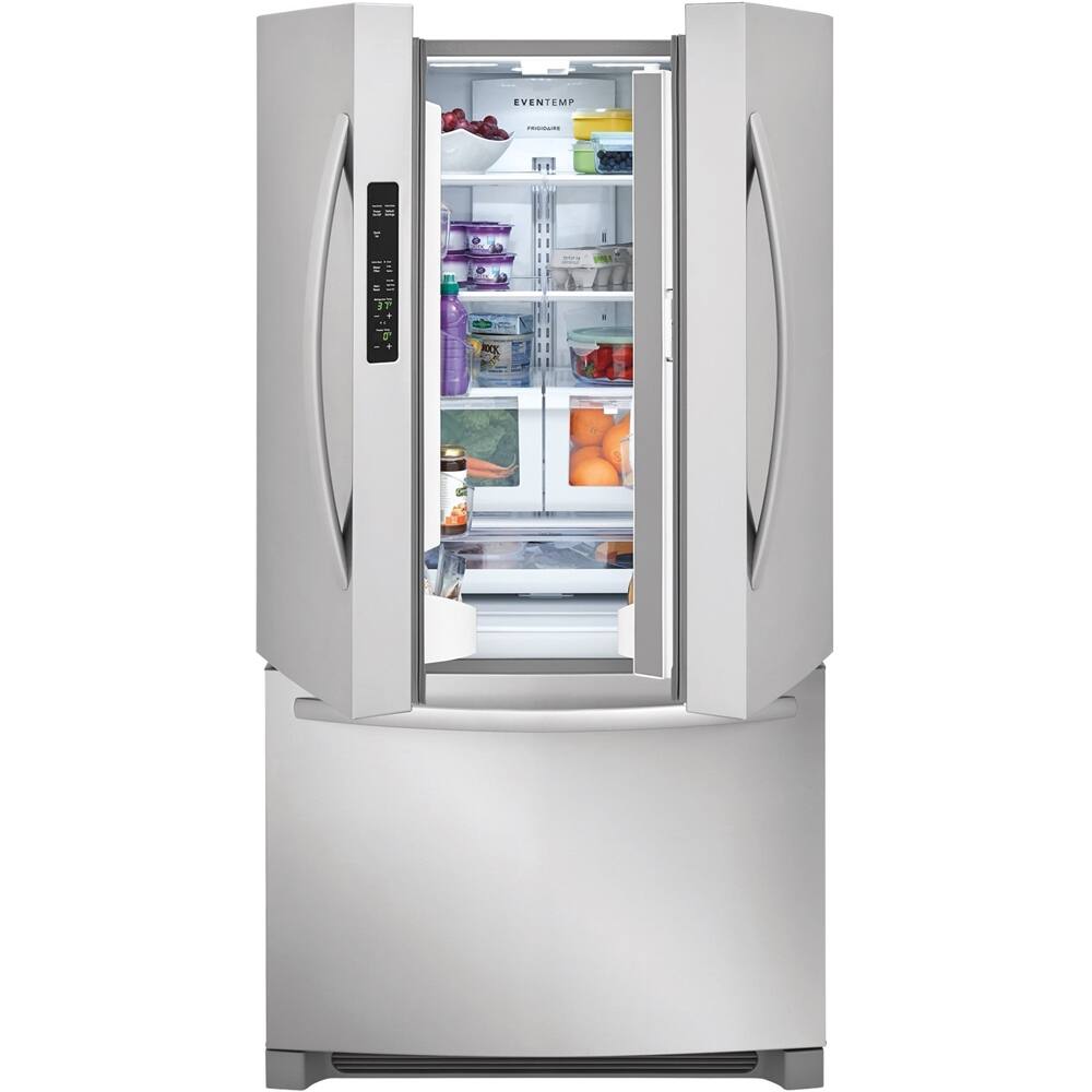 Front Zoom. Frigidaire - 22.4 Cu. Ft. French Door Refrigerator - Stainless steel.