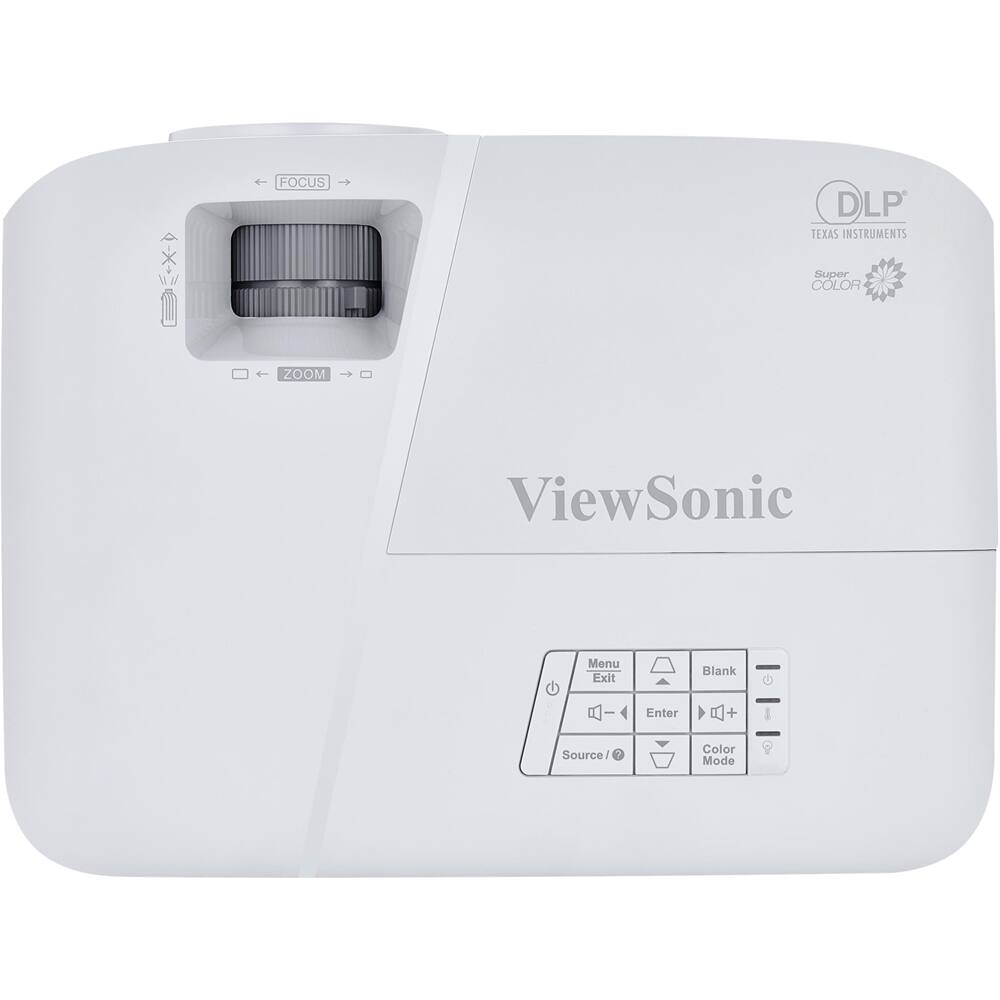 Alt View 10. ViewSonic - PA503W WXGA DLP Projector - White.