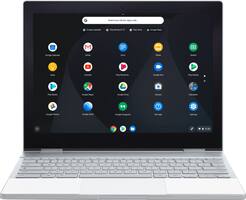 Google - Pixelbook 12.3" Touchscreen Chromebook - Intel Core i5 - 8GB Memory - 128GB Solid State Drive - Silver - Front_Zoom