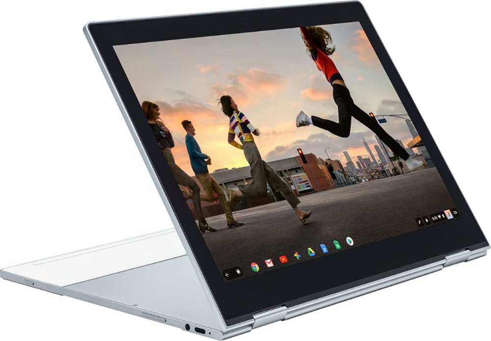 Google - Pixelbook 12.3" Touchscreen Chromebook - Intel Core i5 - 8GB Memory - 128GB Solid State Drive - Silver - Alt_View_Zoom_14