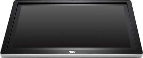 Front Standard. AOC - 21.5" Touch-Screen Smart Display - 2GB Memory - 8GB Flash (eMMC) Memory.