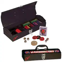 Dark Horse Comics - Coop Deluxe Poker Set - Black/Red