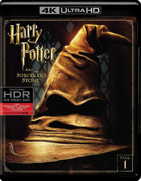  Harry Potter and the Sorcerer's Stone [4K Ultra HD Blu-ray/Blu-ray] [2001]