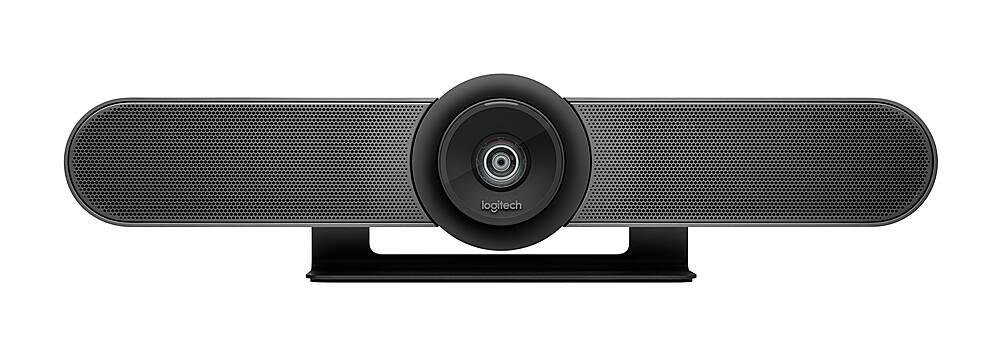 Alt View 11. Logitech - MeetUp 4K Ultra HD Video Conferencing Camera for Small Conference Rooms - Black.