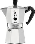 Best Buy: Bialetti Moka Express 3-Cup Coffeemaker Silver BIL-06799