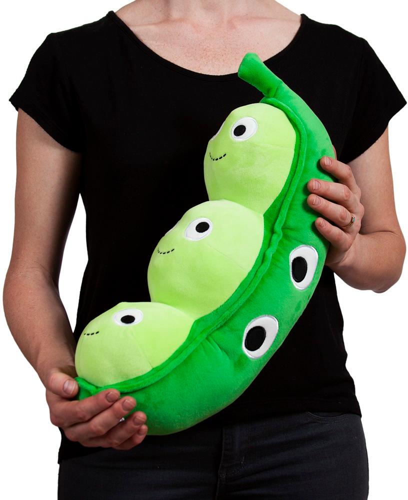 Customer Reviews: Kidrobot Yummy World Large Pea Pod Plush Toy Green ...