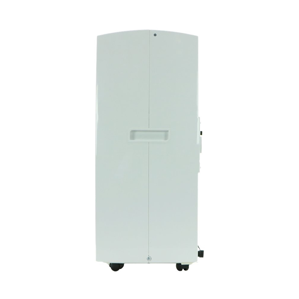 Angle View: Whirlpool - 250 Sq. Ft. Portable Air Conditioner - White