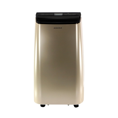 Amana - 450 Sq. Ft. Portable Air Conditioner - Black/Gold