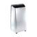 Left. Amana - 450 Sq. Ft. Portable Air Conditioner - Silver/Gray.