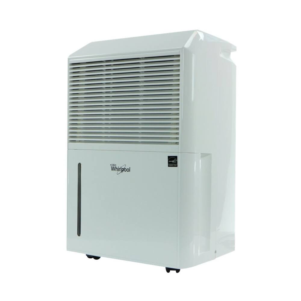 Whirlpool 50.1-Pint Portable Dehumidifier White WHAD501AW - Best Buy