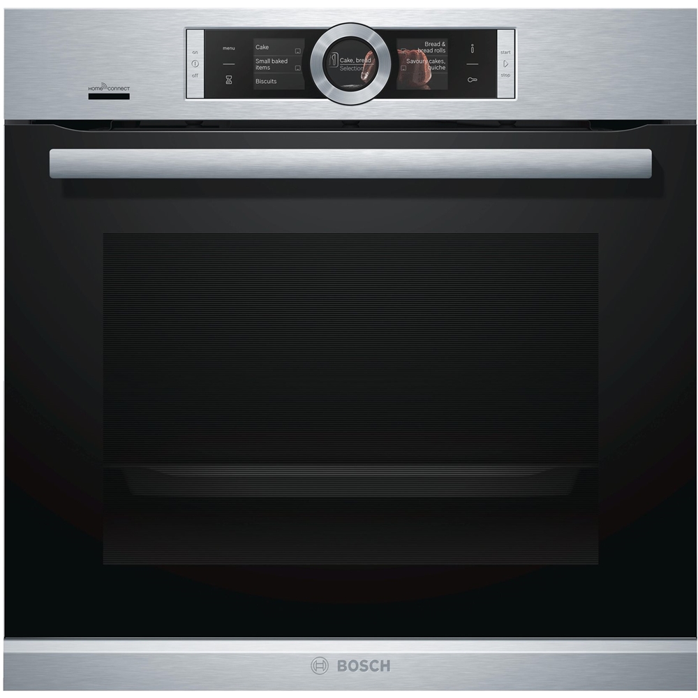 Bosch – 500 Series 24″ Built-In Single Electric Wall Oven – Stainless steel