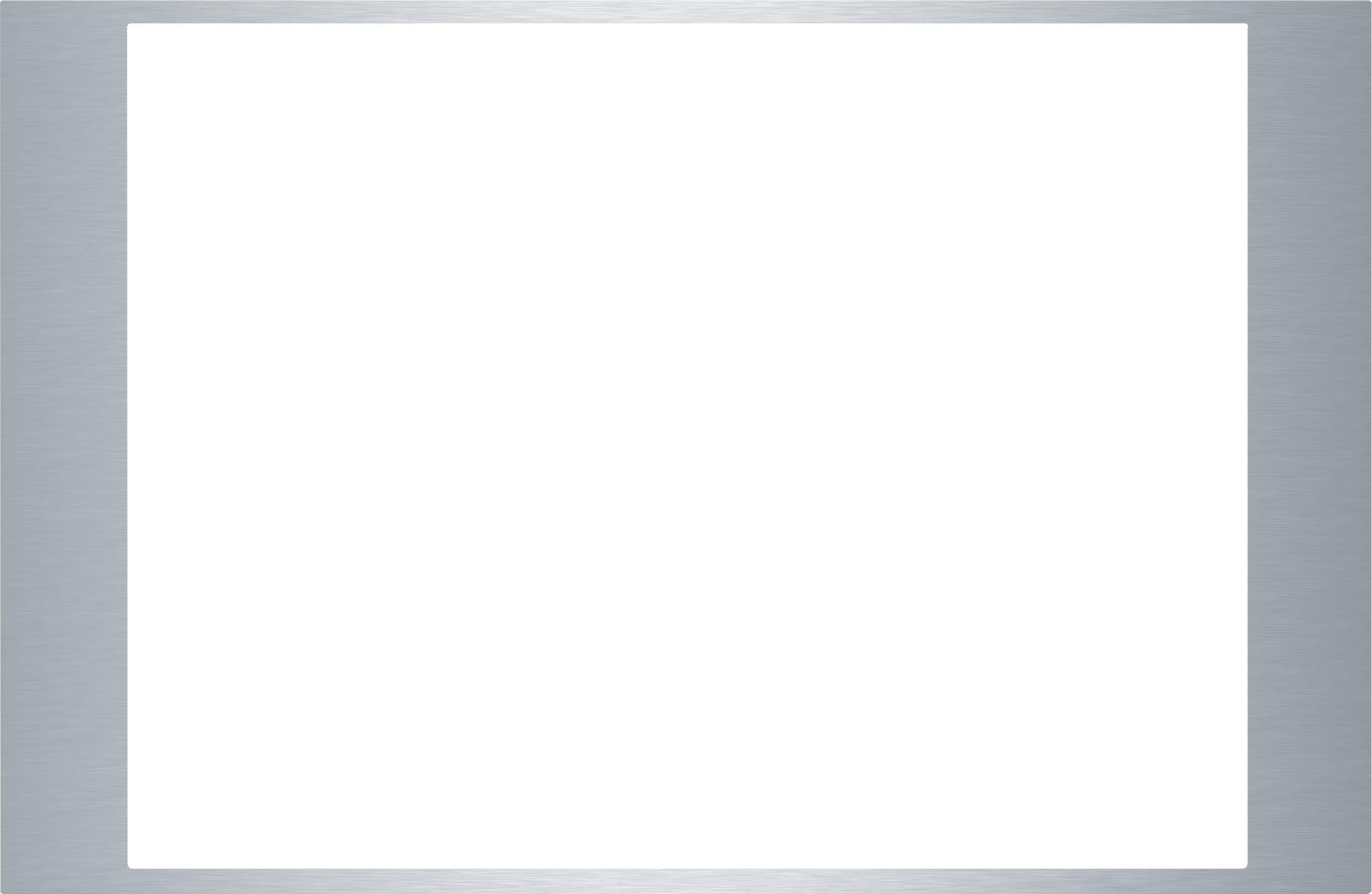 Front. Bosch - 30" Trim Kit for BCM8450UC Coffee Machine - Stainless Steel.