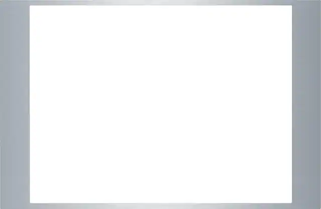 Front. Bosch - 30" Trim Kit for BCM8450UC Coffee Machine - Stainless Steel.