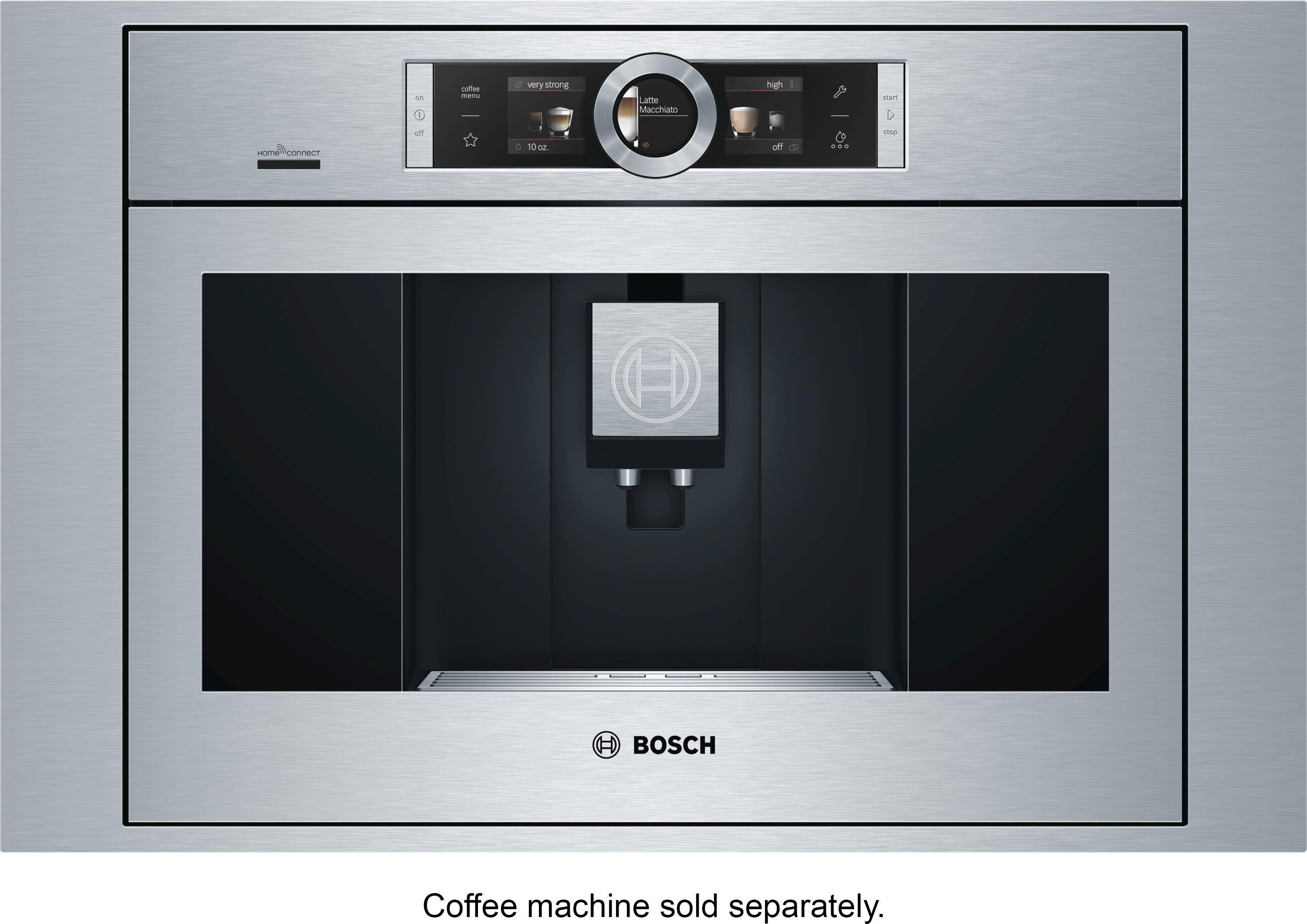 Alt View 11. Bosch - 30" Trim Kit for BCM8450UC Coffee Machine - Stainless Steel.