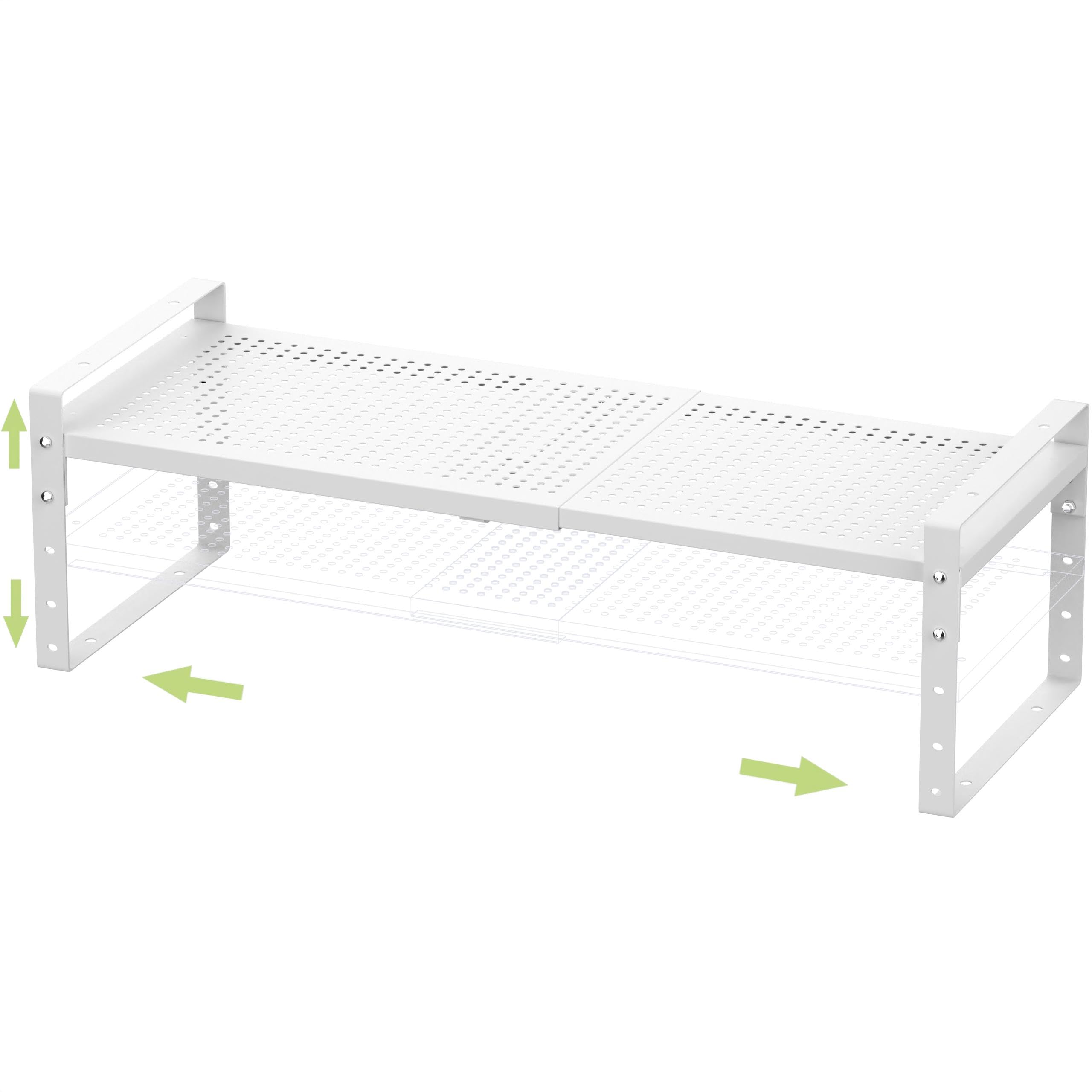 Hanke Expandable Stackable Aadjustable Shoe Rack Pantry Shelf For ...