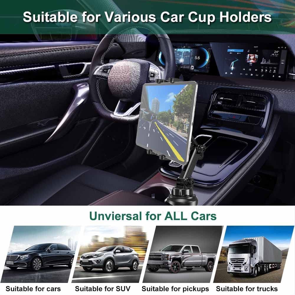 Suitable for Various Car Cup Holders

Universal for ALL Cars

- Suitable for cars
- Suitable for SUV
- Suitable for pickups
- Suitable for trucks