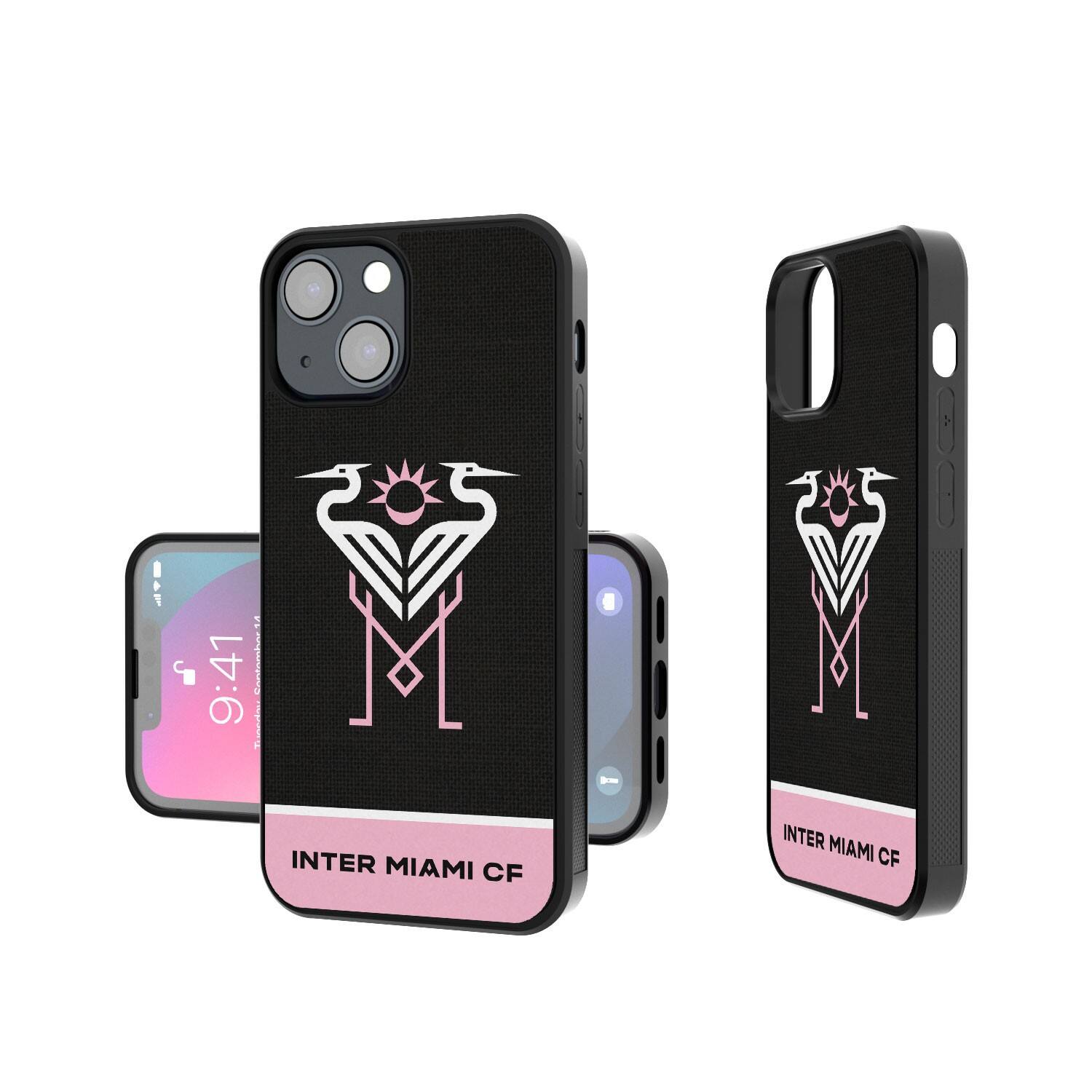Keyscaper - MLS - Inter Miami CF iPhone Endzone Design Bump Case - 15 - Multicolor