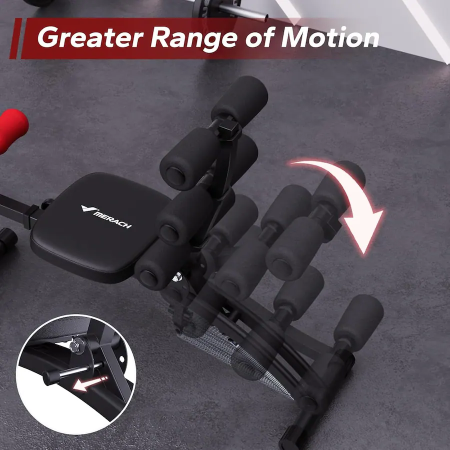 Merach Ab Machine Workout Routine NEW MERACH Ab Trainer Abdominal Workout Bench Exerciser Home Fitness ...