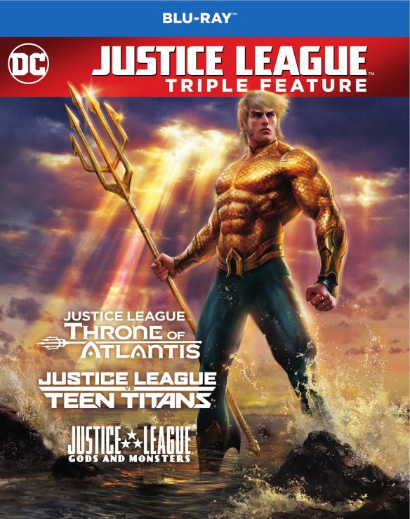 

Justice League vs. Teen Titans/Gods and Monsters/Throne of Atlantis [Blu-ray]