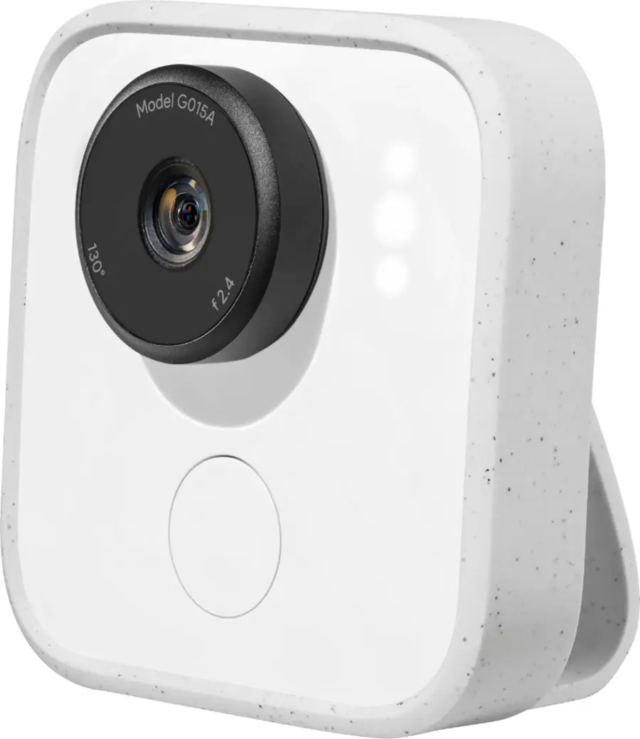 Alt 視圖 11.Google - Clips - 白色。