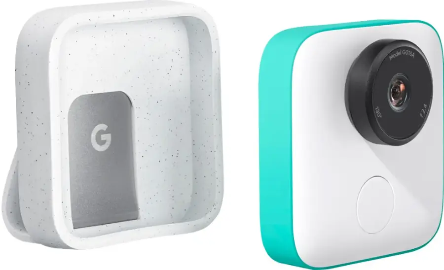 Alt 視圖 15.Google - Clips - 白色。