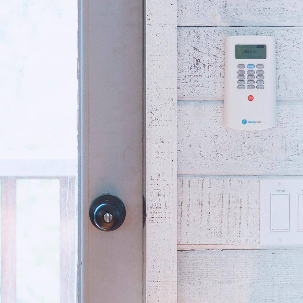 Alt View 17. SimpliSafe - Defend Wireless Home Security System - White.