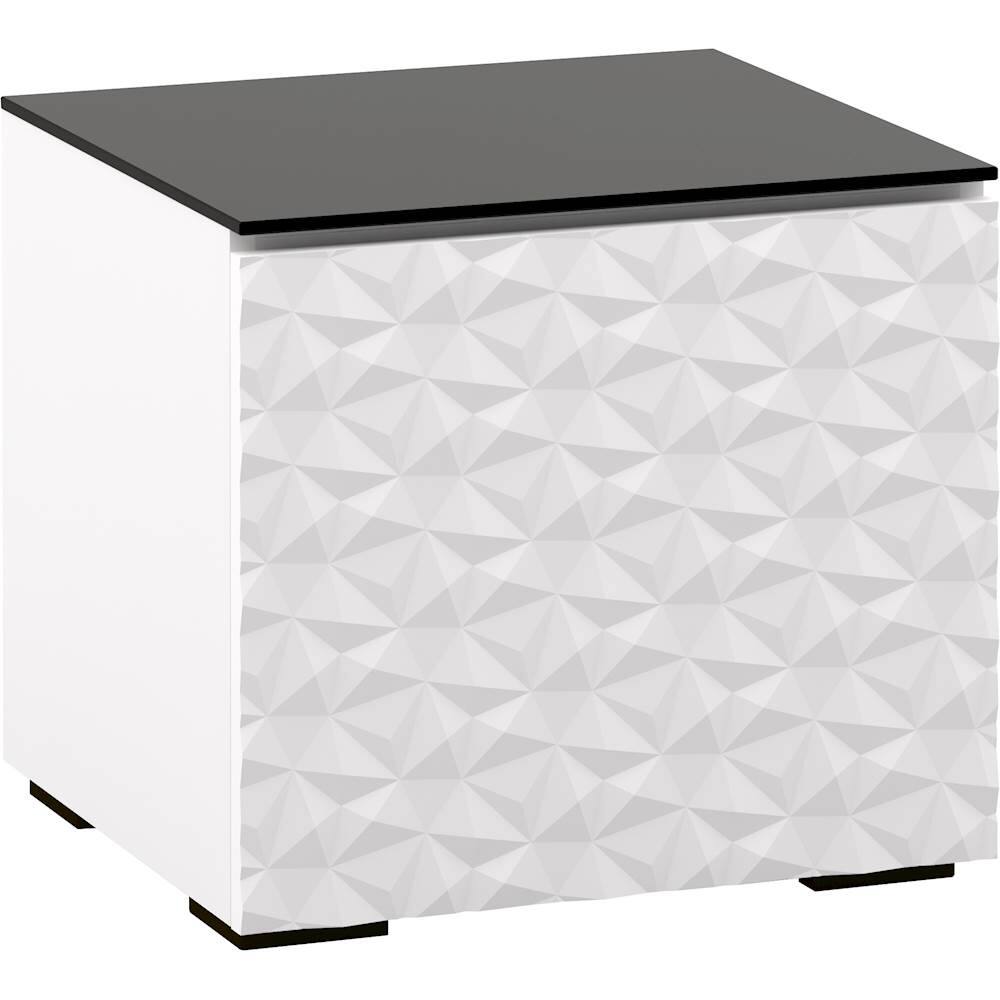 Front. Salamander Designs - Chameleon Milan Subwoofer Enclosure - White.