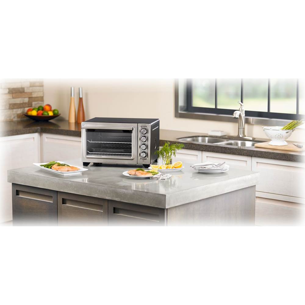 Best Buy: KitchenAid KCO253CU Convection Toaster/Pizza Oven Contour silver  KCO253CU