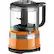 Front. KitchenAid - 3.5-Cup Mini Food Processor - Tangerine.