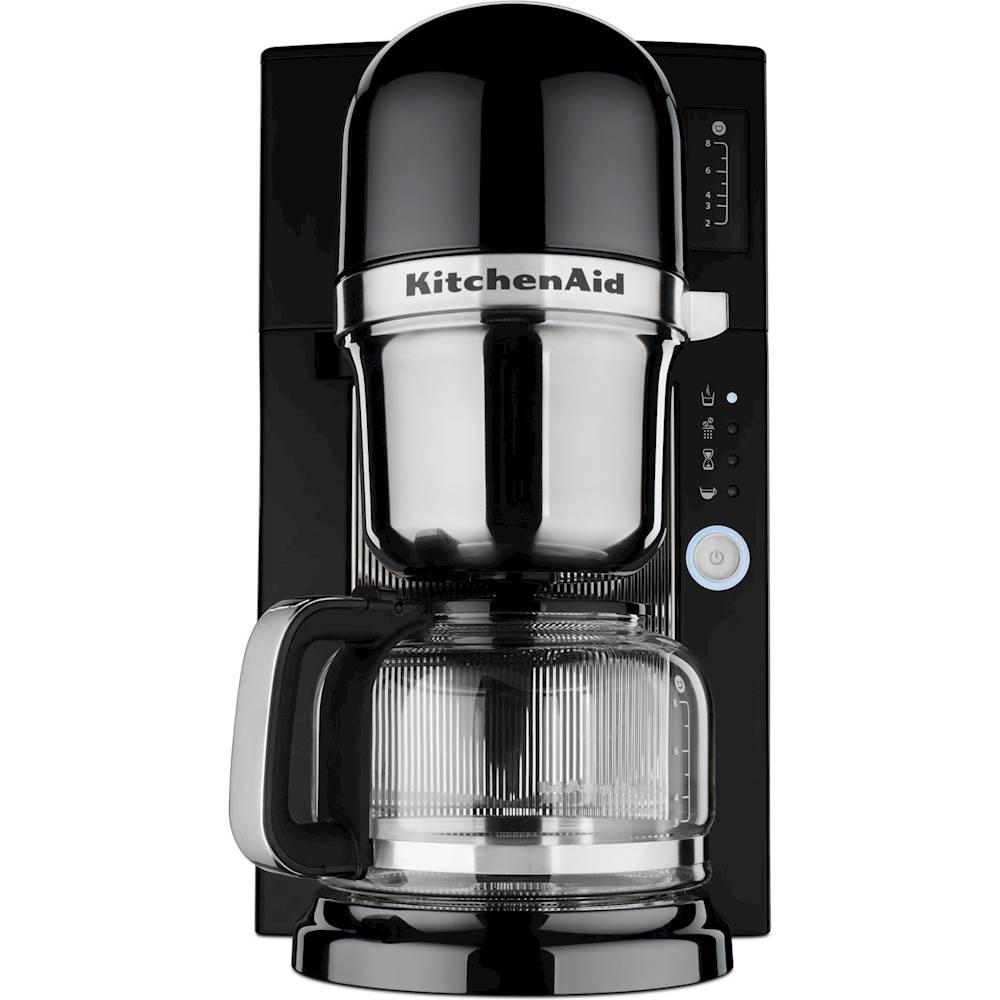 gateway På jorden Raffinere Best Buy: KitchenAid 8-Cup Coffee Maker Onyx Black KCM0801OB
