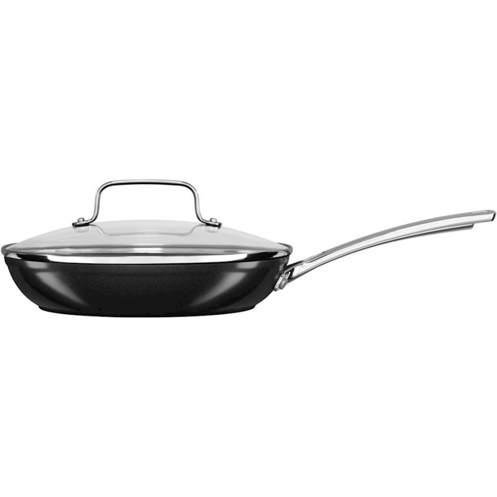 Kitchen Academy Induction Cookware Sets - 15 Pcs Black Hammered Cooking  Pans Set