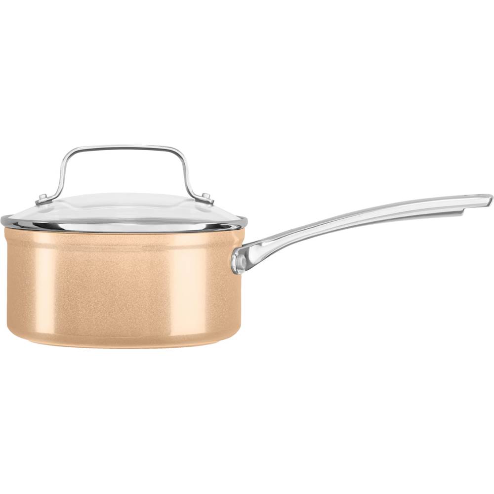 KitchenAid Hard Anodized Nonstick Cookware Set-Toffee Delight 