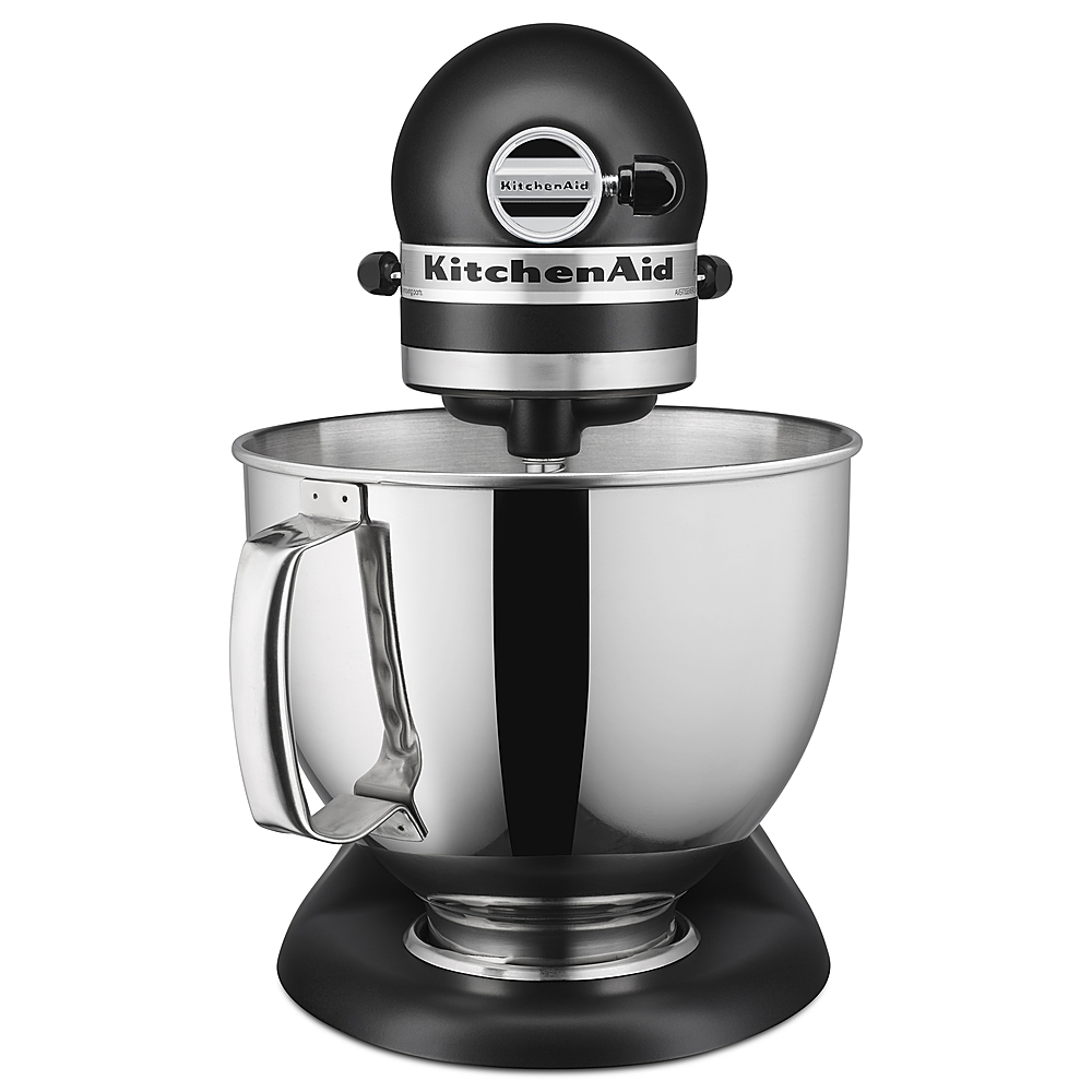KitchenAid 5.5 Quart Bowl-Lift Stand Mixer Black Matte KSM55SXXXBM - Best  Buy