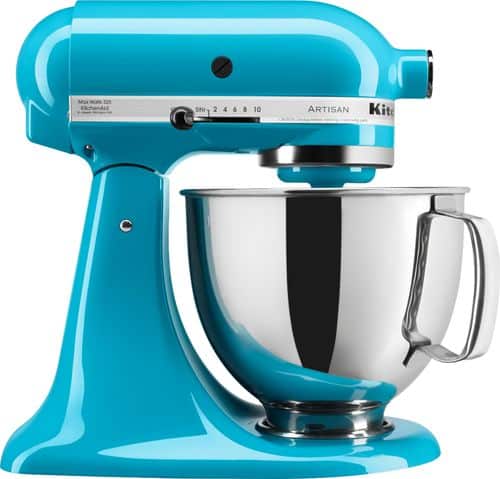 KitchenAid - Artisan Tilt-Head Stand Mixer - Crystal Blue