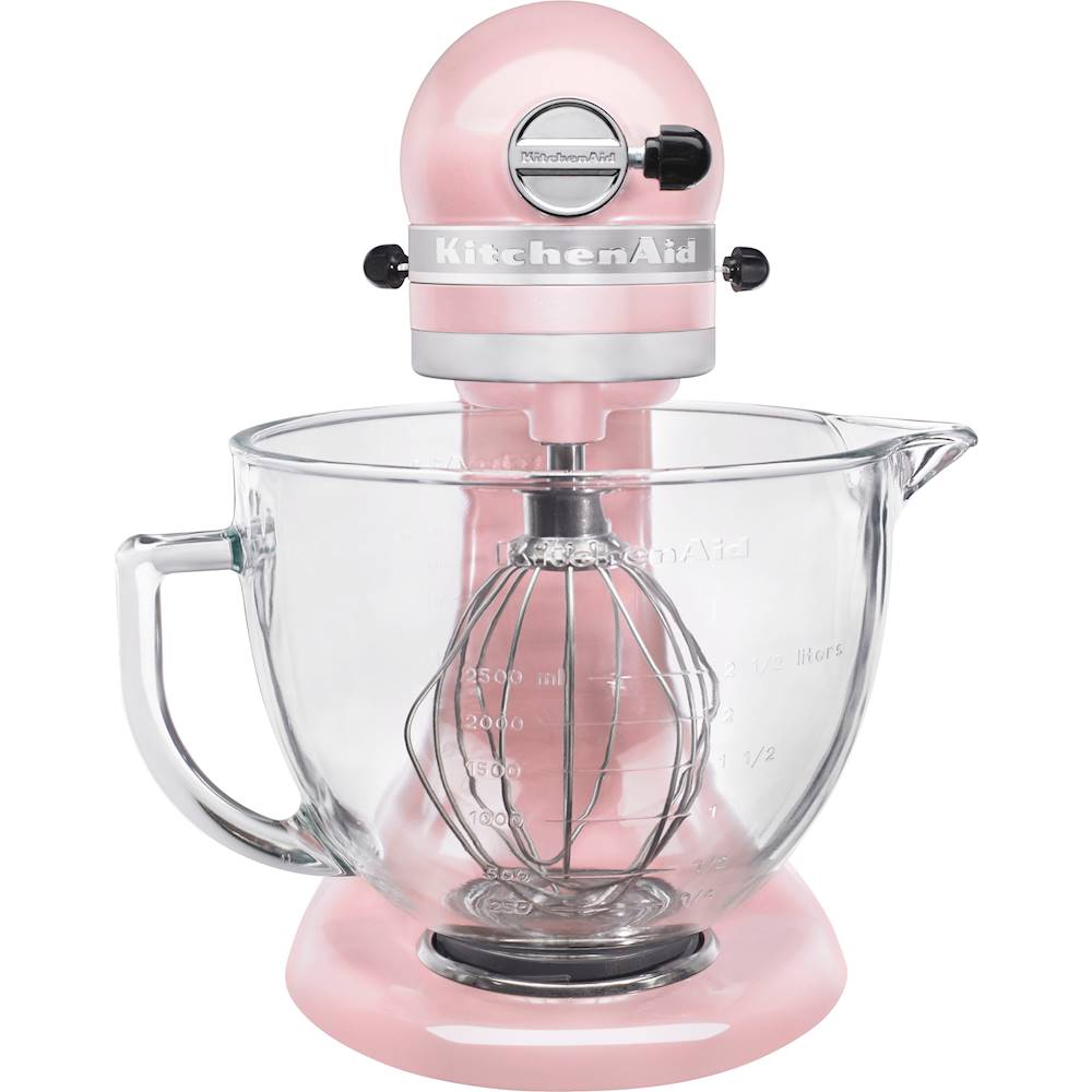 Best Buy: KitchenAid Artisan Design Series Tilt-Head Stand Mixer Silk Pink  KSM155GBSP
