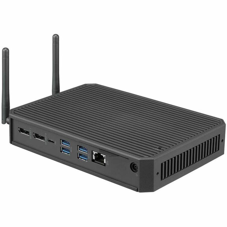 Alt View 3. LG - LG CQ600N-6N Thin Client - Intel Celeron N5105 Quad-core (4 Core) 2 GHz - Black - 4 GB RAM DDR4 SDRAM - 16 GB Flash - Black.