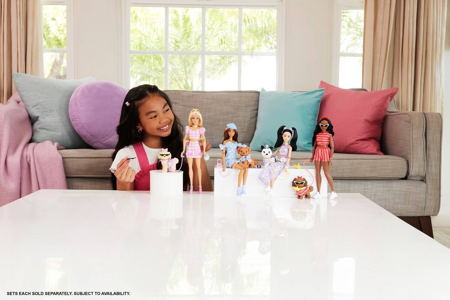 SETS EACH SOLD SEPARATELY. SUBJECT TO AVAILABILITY.