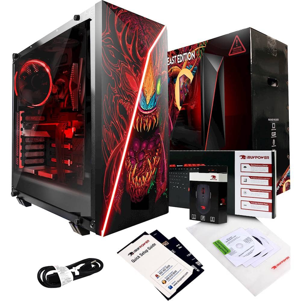 Best Buy: iBUYPOWER Desktop Intel Core i5-7400 8GB Memory NVIDIA 