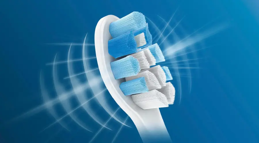 Alt View 15. Philips Sonicare - Optimal Plaque Control Replacement Toothbrush Heads (3-pack) - White.