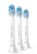 Angle Zoom. Philips Sonicare - Optimal Gum Health Replacement Toothbrush Heads (3-pack) - White.