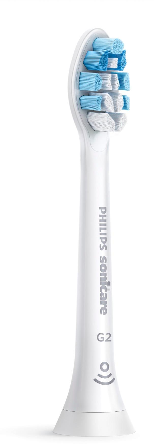 Left View: Philips Sonicare - Optimal Gum Health Replacement Toothbrush Heads (3-pack) - White
