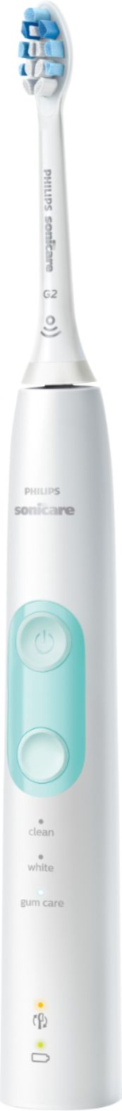 Angle View: Philips Sonicare - ProtectiveClean 5100 Rechargeable Toothbrush - White
