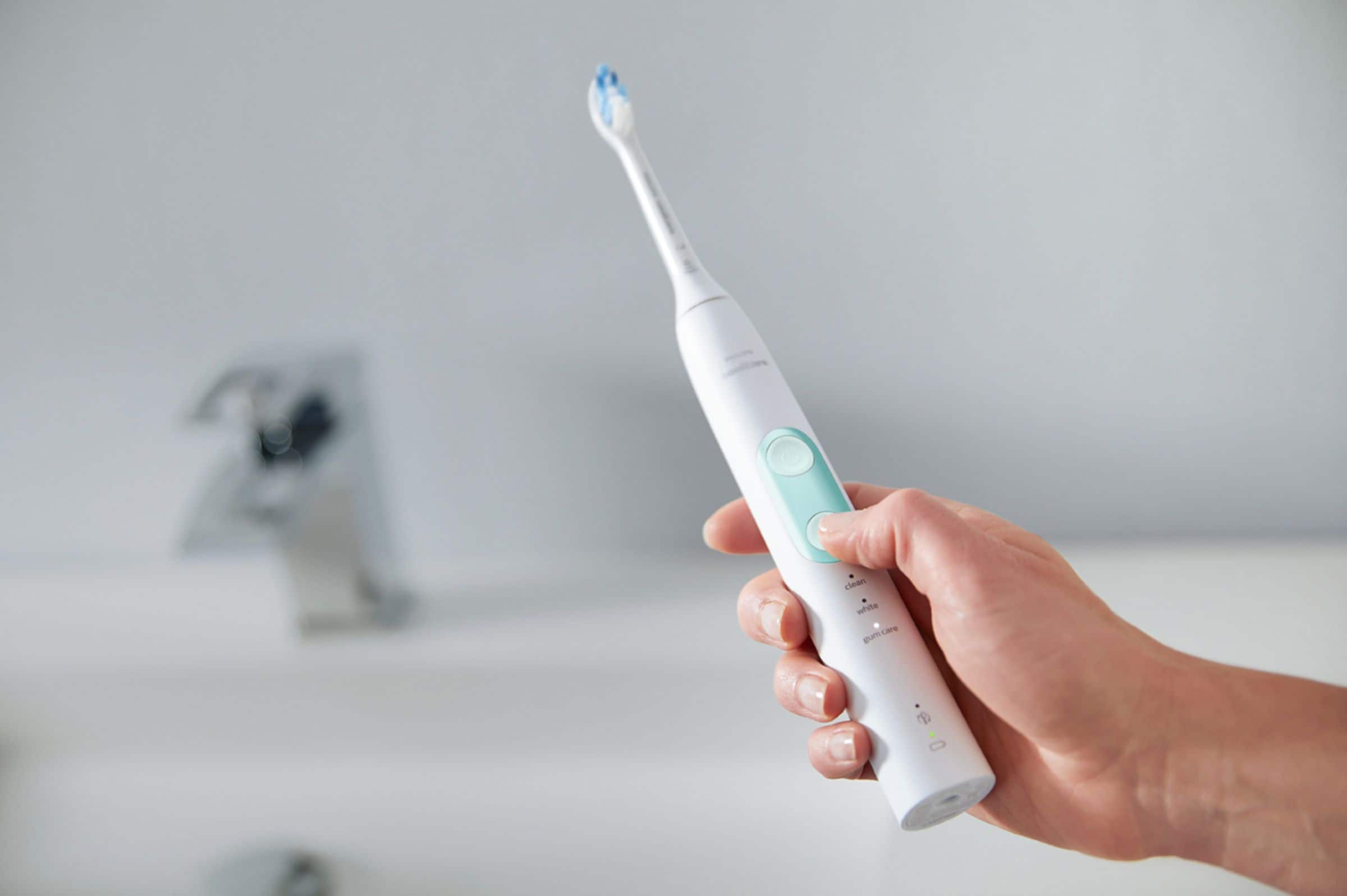 Alt View 16. Philips Sonicare - ProtectiveClean 5100 Rechargeable Toothbrush - White.