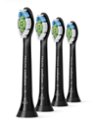 Angle Zoom. Philips Sonicare - DiamondClean Replacement Toothbrush Heads (4-pack) - Black.
