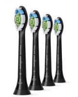 Philips Sonicare - DiamondClean Replacement Toothbrush Heads (4-pack) - Black - Angle_Zoom