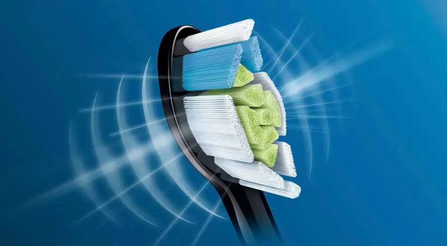Alt View 15. Philips Sonicare - DiamondClean Replacement Toothbrush Heads (4-pack) - Black.